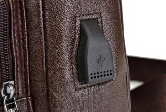Bolsa Cruzada Casual para Hombre con Diseño Asimétrico - Image 16
