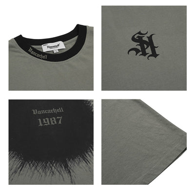 Playera de Contraste de Colores para Parejas - Diseño Moderno Unisex - Image 10