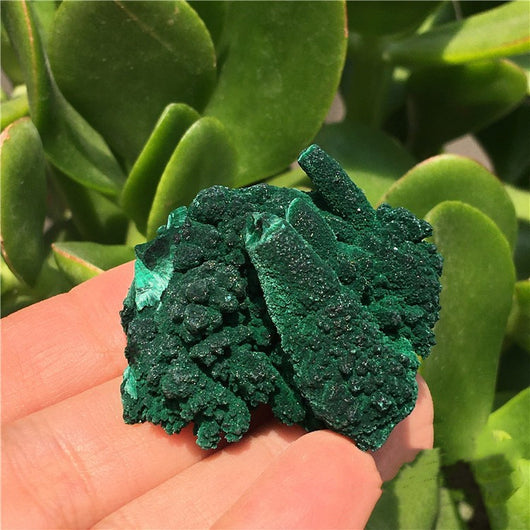 Piedra Bruta de Malaquita Natural - Espécimen Mineral Cristalino - Image 10
