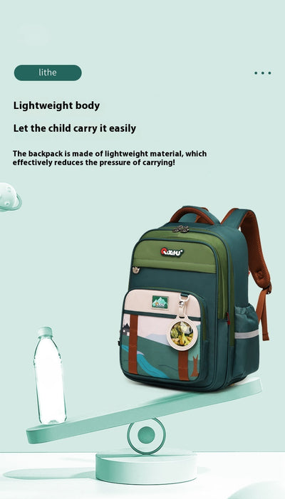 Mochila Escolar de Gran Capacidad Ligera y Resistente para Primaria - Image 17