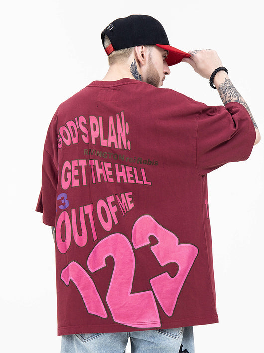 Playera Suelta Urbana de Cinco Puntas con Mangas Trendy - Image 14