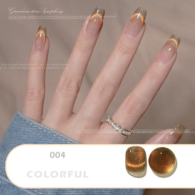 Esmalte de Uñas Whitening Cat Eye con Fototerapia Cristal Dinámico - Image 8