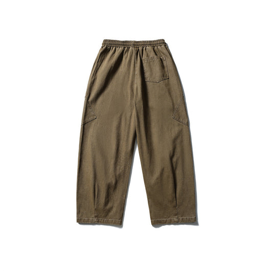 Overol Retro Japonés de Colores Sólidos - Diseño Holgado y Casual - Image 19