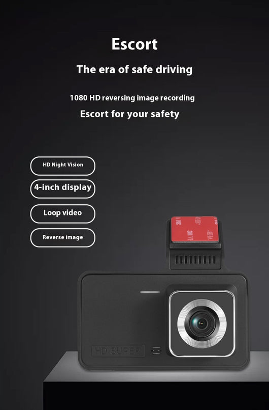 Cámara Dashcam Dual HD con Visión Nocturna y Pantalla 4 Pulgadas - Image 17