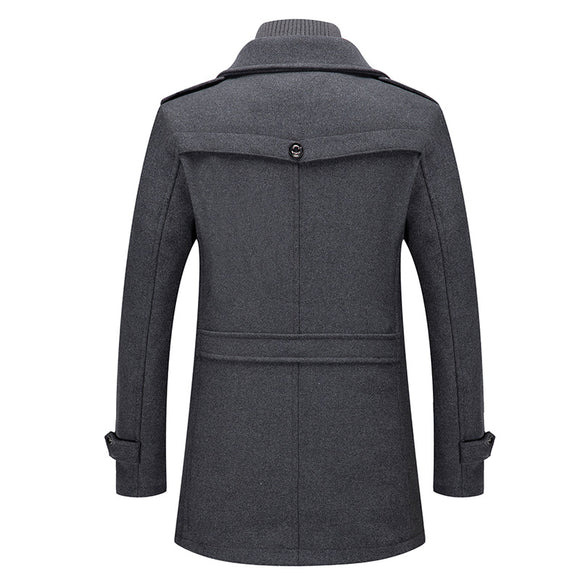 Chaqueta de Lana Térmica para Hombre - Protección Contra el Frío