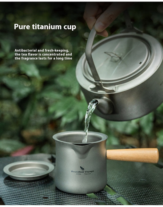 Taza de Té Titanio Puro con Colador Integrado y Asa Larga - Image 11