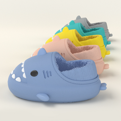 Pantuflas Tiburón Térmicas para Parejas - Zapatillas de Casa Invierno - Image 18