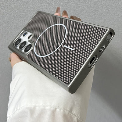 Funda Magnética de Fibra de Carbono para S24plus - Protección Total Anti-caídas - Image 23