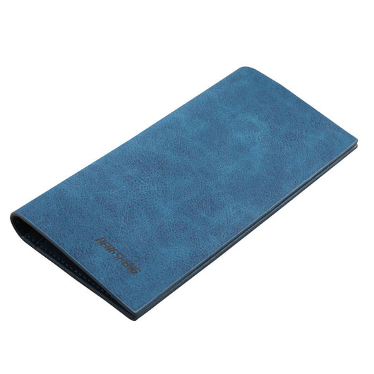 Billetera Larga para Hombre Retro Delgada Mate Suave - Image 6