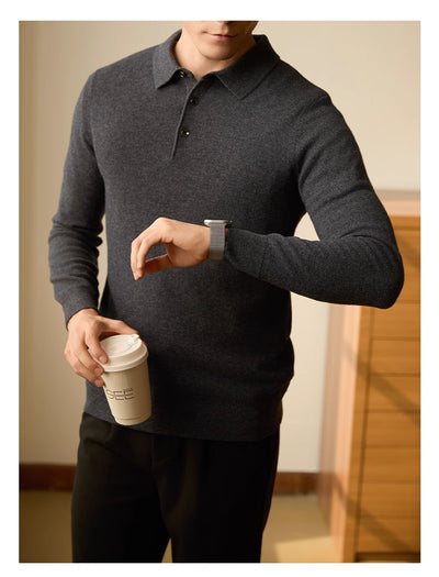 Suéter Tipo Polo Ejecutivo para Hombre - Image 11