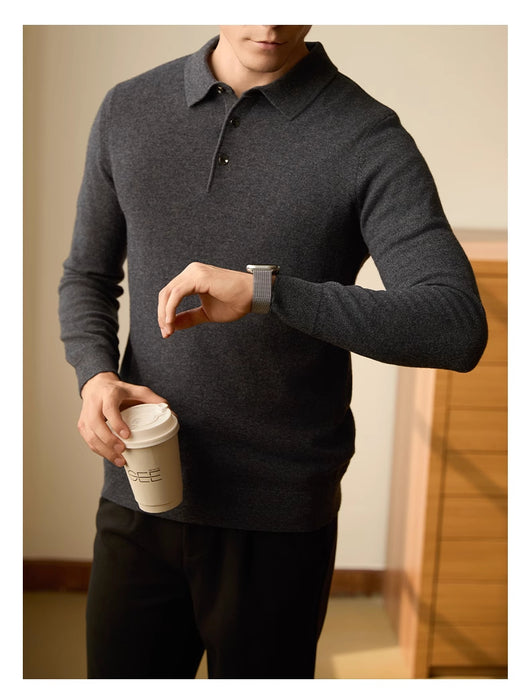 Suéter Tipo Polo Ejecutivo para Hombre - Image 11