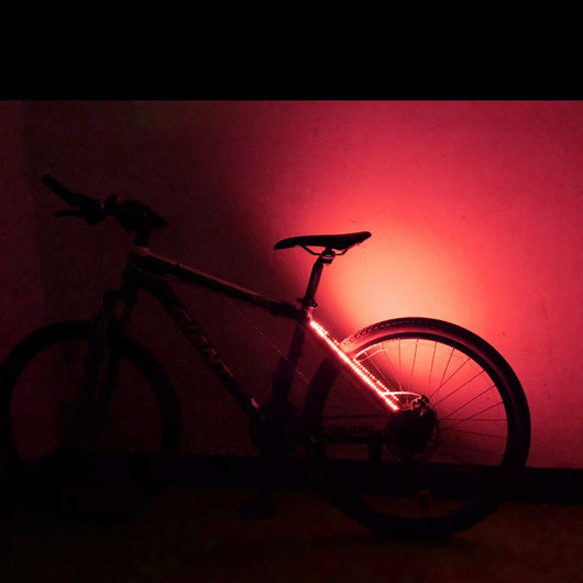 Luz Trasera de Seguridad para Bicicleta con Soporte de Decoración - Image 3