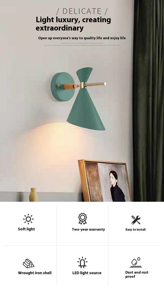 Lámpara de Pared Macaron Minimalista y Moderna - Image 8