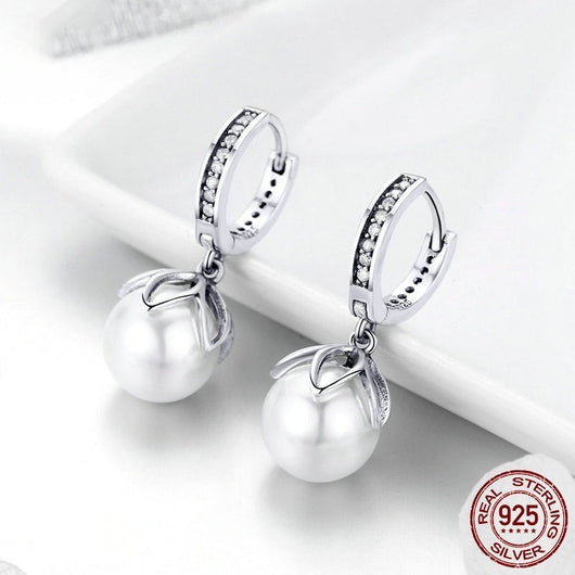 Aretes de Perla en Plata 925 - Elegancia y Sofisticación - Image 2