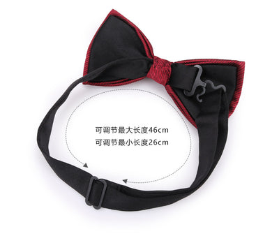 Traje Formal Elegante Coreano con Corbata de Moño - Image 42