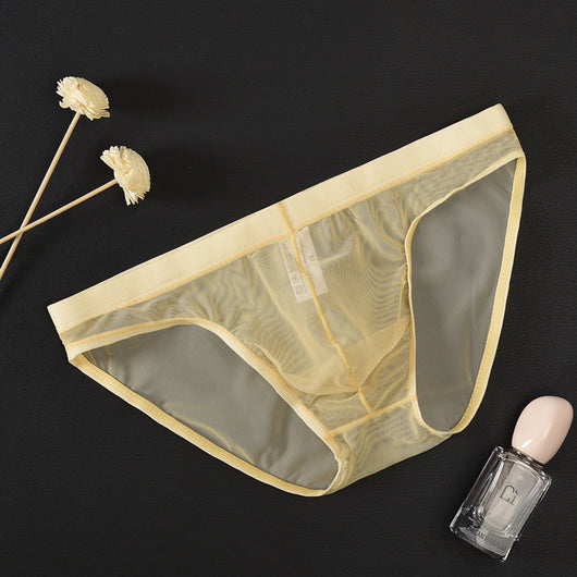 Calzoncillos Tipo Slip Transparentes de Malla Hombre Cintura Baja - Image 17