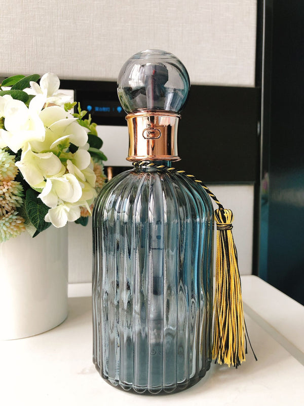 Difusor de Aroma Vintage de Cristal - Humidificador Decorativo con Atomizador de Perfume