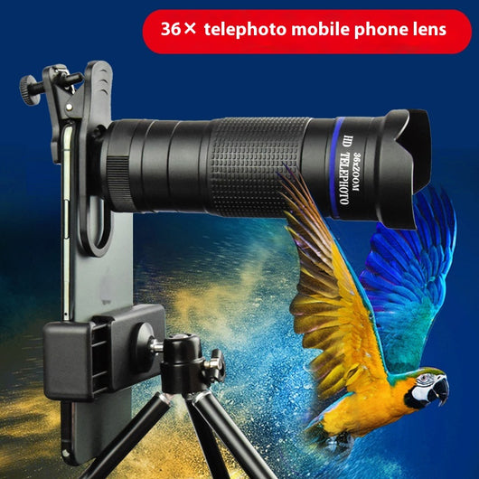 Lente Teleobjetivo 36x para Smartphone - Kit Completo de Fotografía Móvil - Image 3