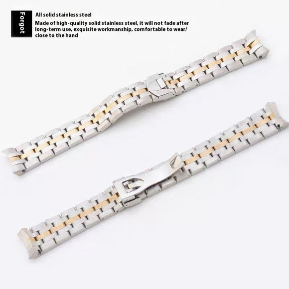 Brazalete de Acero Inoxidable tipo Cadena para Reloj 20/21mm