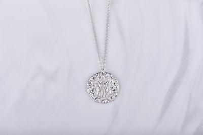Collar de Plata Esterlina con los 12 Signos del Zodiaco - Image 7