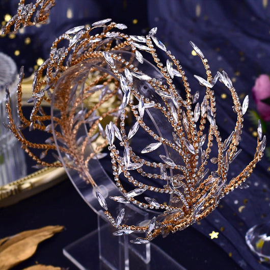 Diadema Nupcial con Cristales Brillantes - Image 10