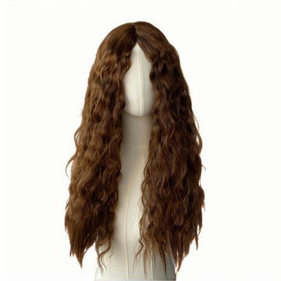 Peluca Larga de Rizos Sintéticos Estilo Maíz para Mujer - Image 11