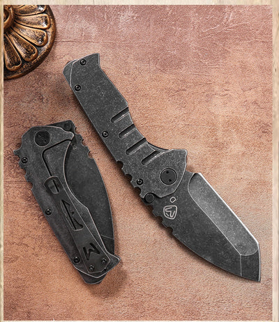 Cuchillo Táctico Plegable de Acero Reforzado para Aventuras al Aire Libre - Image 14