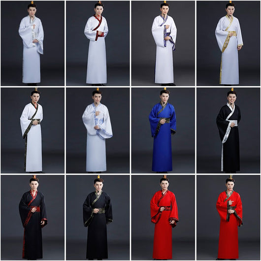 Traje Tang Primavera Otoño - Ropa Tradicional China para Hombre - Image 2