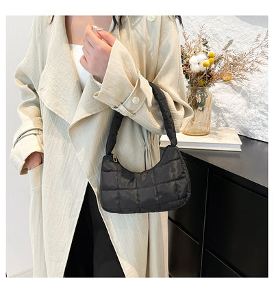 Bolso Bandolera Lunar de Un Hombro - Diseño Minimalista para Mujer - Image 20