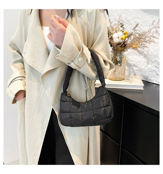 Bolso Bandolera Lunar de Un Hombro - Diseño Minimalista para Mujer - Image 20
