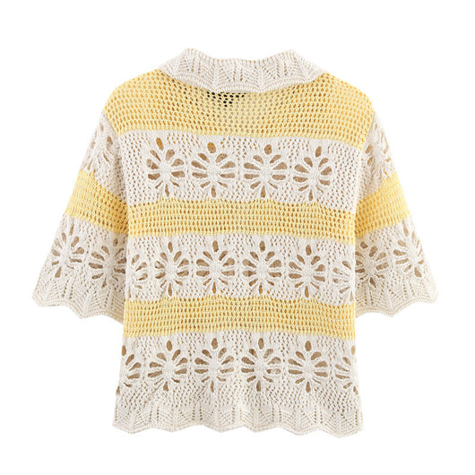 Tejido Calado de Verano para Mujer - Malla Jacquard - Image 2