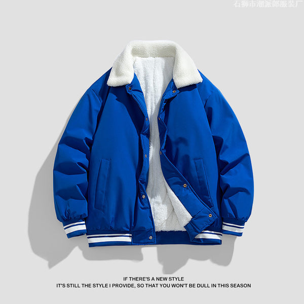 Chaqueta de Invierno para Hombre con Forro de Borrego