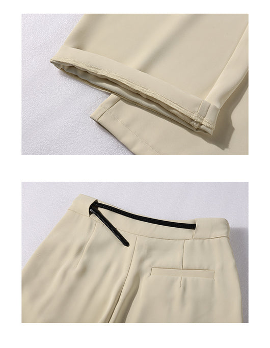 Pantalones Rectos Cintura Alta para Mujer - Diseño Ejecutivo Versátil - Image 5