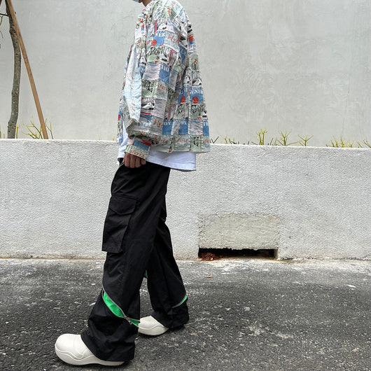 Pantalones de Rendimiento con Cierre Oculto y Detalles en Contraste - Image 8