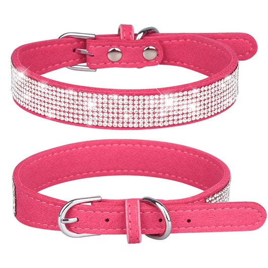Collar para Mascotas con Brillantes de Microfibra Resistente - Image 8