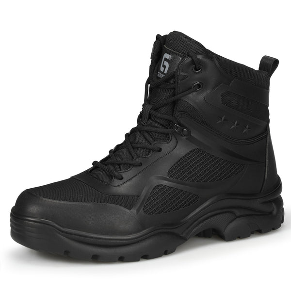 Zapatos de Seguridad para Hombre con Puntera de Acero y Suela Resistente