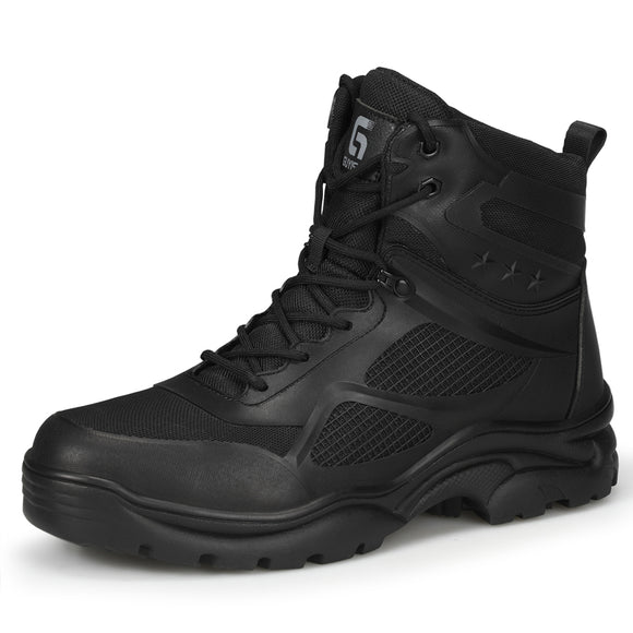 Zapatos de Seguridad para Hombre con Puntera de Acero y Suela Resistente