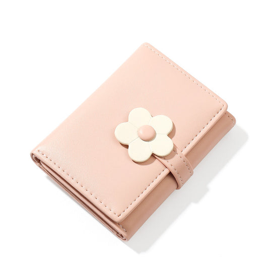 Monedero Floral Compacto - Billetera Pequeña con Diseño Flores - Image 6