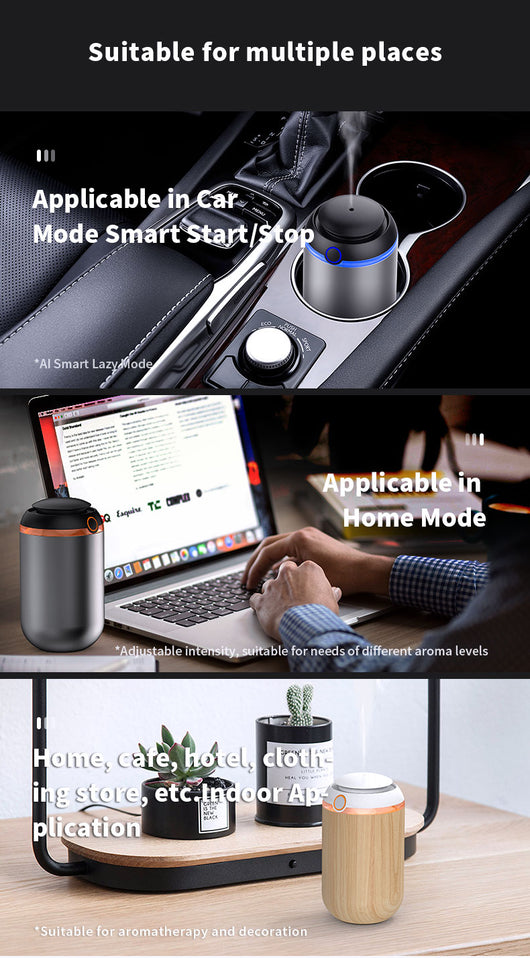 Difusor de Aroma para Auto USB con Batería 2000mAh - Vaporizador sin Agua - Image 17