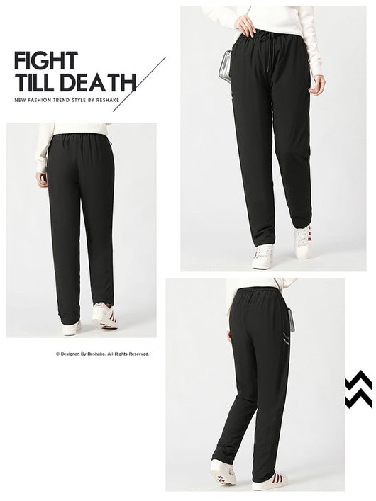 Pantalones Tácticos Impermeables Acolchados con Lana de Cordero para Hombre y Mujer - Image 24