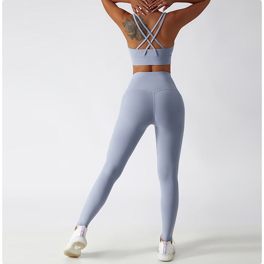 Pantalón Corto Yoga Cintura Alta Levantacaderas Transpirable para Mujer - Image 35