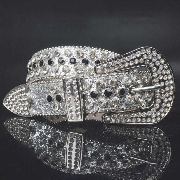 Cinturón Extensible con Hebilla de Strass para Mujer