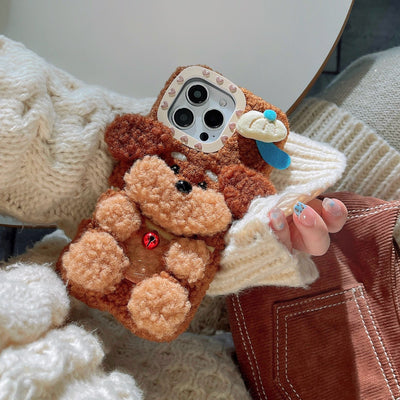 Nueva Funda de Peluche de Poodle para Teléfono - Image 13
