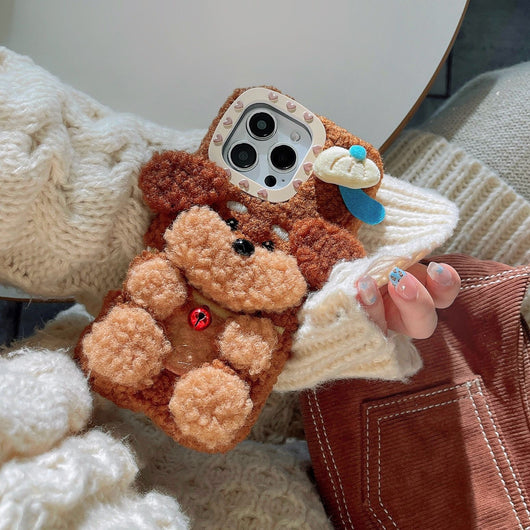Nueva Funda de Peluche de Poodle para Teléfono - Image 13