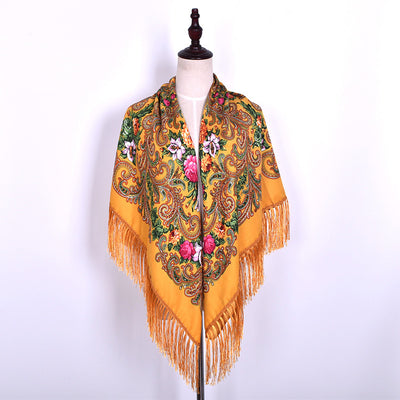 Pañuelo Étnico Oversized de Algodón Premium - Image 36