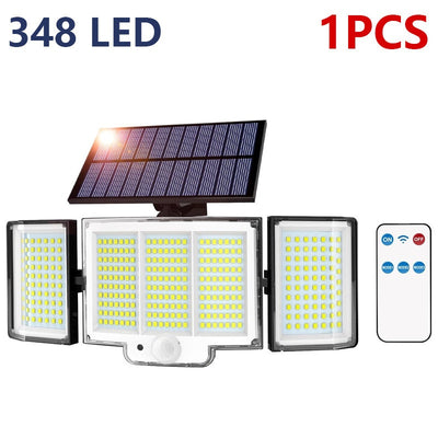 Lámpara Solar de Jardín con Sensor de Movimiento y Ángulo Ajustable - Image 8
