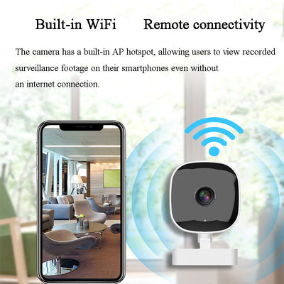 Cámara de Vigilancia WiFi HD con Visión Nocturna y Control Remoto - Image 2