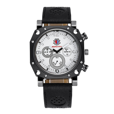 Reloj Casual para Hombre con Correa Ancha de Cuarzo - Image 5
