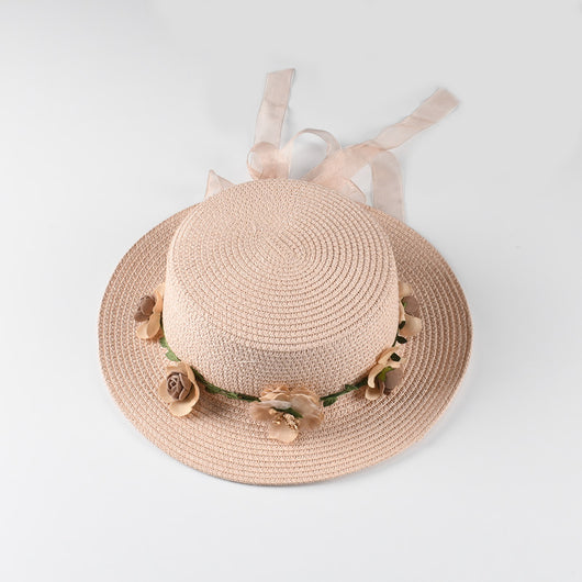 Sombrero de Ala Corta Estilo Corona Plana para Primavera y Verano - Image 15
