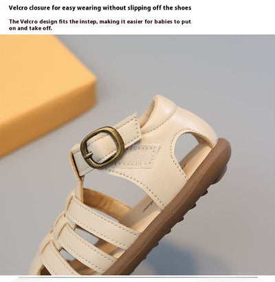 Sandalias Tejidas para Niñas - Zapatos Infantiles Romanos con Diseño Calado - Image 16